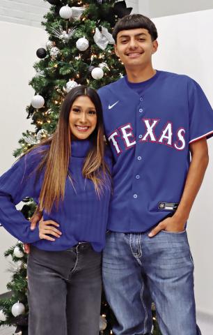 The Mount Pleasant High School Christmas King and Queen are seniors Daniel Adame and Johana Perales. Adame and Perales will represent MPHS in the Mount Pleasant Rotary Club Christmas parade on Saturday, December 2 at 6:00 p.m. COURTESY PHOTO