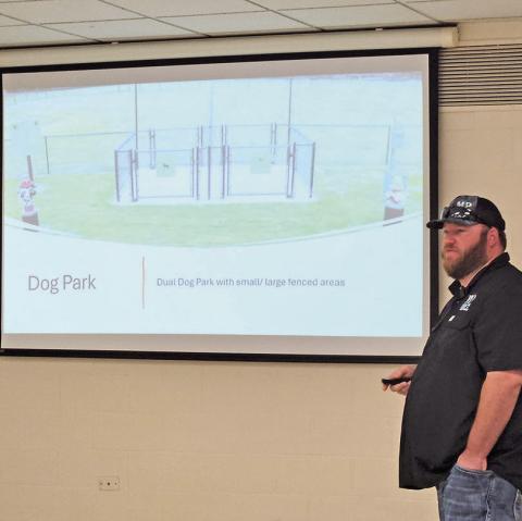 Public Works Director Garrett Houston details upcoming changes for Dellwood Park