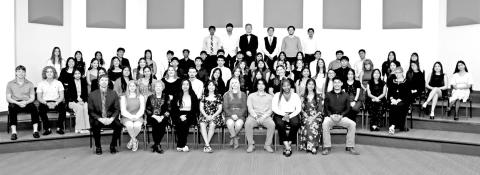 The new inductees into the Mount Pleasant High School chapter of the National Technical Honor Society COURTESY PHOTOS