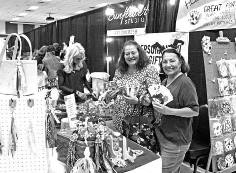 Gifts from Helping Hands were available at Deck the Halls Holiday Bazaar.