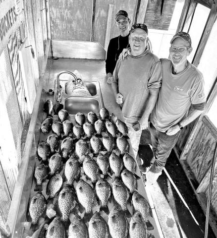 A guided crappie fishing trip will make a great Christmas gift for novice and serious anglers alike. A group trip will allow several friends to split the cost. Texas’ liberal limits on crappie allow anglers a good opportunity to take plenty fish home to eat. (Courtesy Photo, Bent Rods Guide Service)