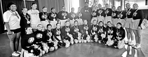 Mount Pleasant High School competition cheer team at NCA High School Nationals Courtesy Photo