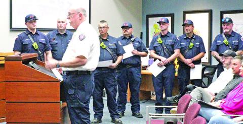 Fire Chief Larry McRae