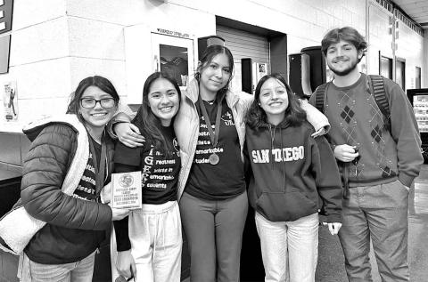 Members of the MPHS UIL Spelling team