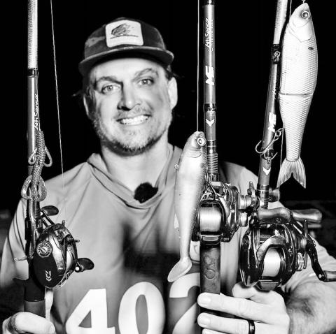 BASS newcomer Ben Milliken of New Caney relied heavily on super-sized swim baits to dominate the Bassmaster Open on Toledo Bend. He weighed in 77 pounds, 14 ounces over three days, the third heaviest weight in the history of three-day BASS Opens. COURTESY PHOTO