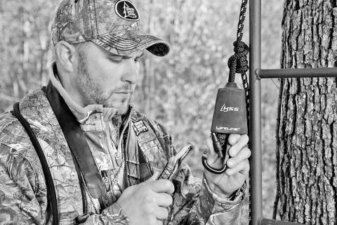 Nothing beats the gift of safety. Alabama-based Hunter Safety System makes a full line of high quality safety harnesses, lifelines, straps and other accessories designed to help keep tree stand hunters safe just in case something goes wrong up there. (Photo courtesy of HSS)