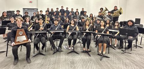 The Sweepstakes award winning Goin’ Gold Band COURTESY PHOTO