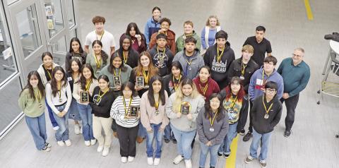 Members of the MPHS UIL Academic team COURTESY PHOTO