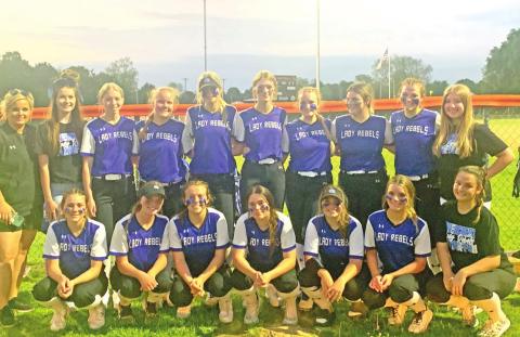Every member of the Rivercrest Lady Rebel softball team was recognized with the recent release of the 17-2A all-district team. The team also took home two superlative awards. TRIBUNE PHOTO / QUINTEN BOYD