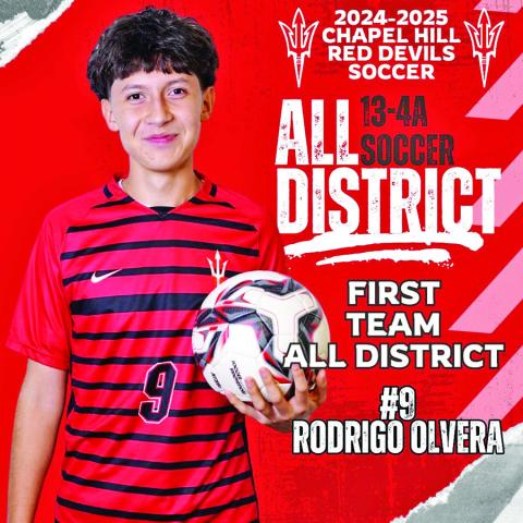 Chapel Hill soccer players earn All-District honors