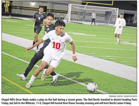 Chapel Hill soccer falls at Paris