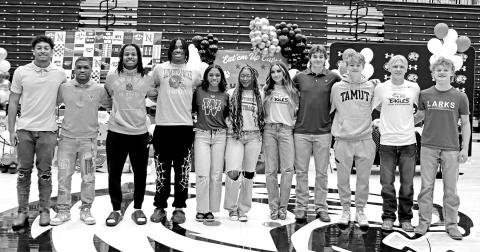 MPHS has eleven student athletes sign Letters of Intent