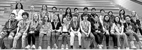 Wallace Middle School UIL winners COURTESY PHOTO